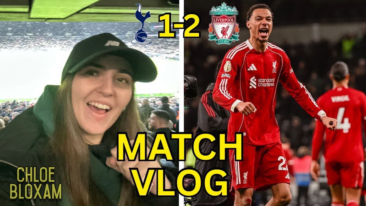 ISAK & HUGO EKITIKE SEND AWAY END MENTAL AND SIMONS & ROMERO SEE RED! | Spurs 1-2 Liverpool |Vlog