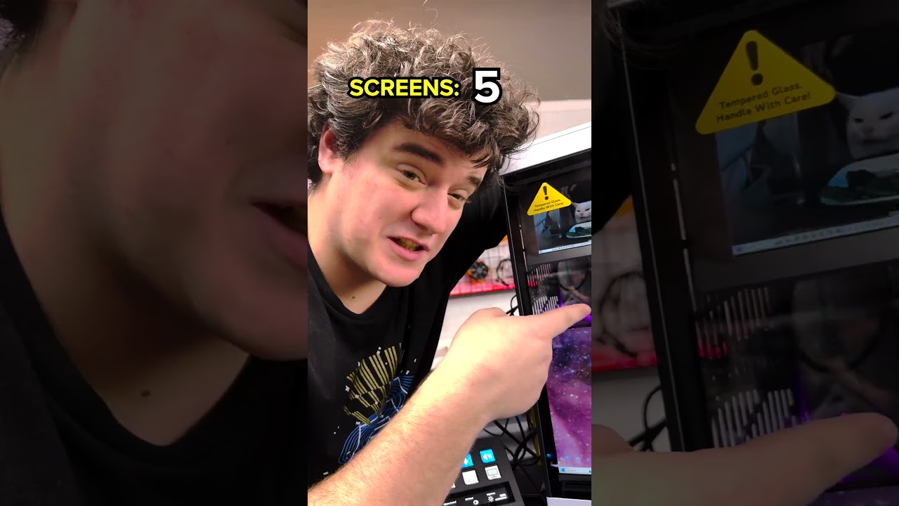 This PC Setup has 92 Screens...
