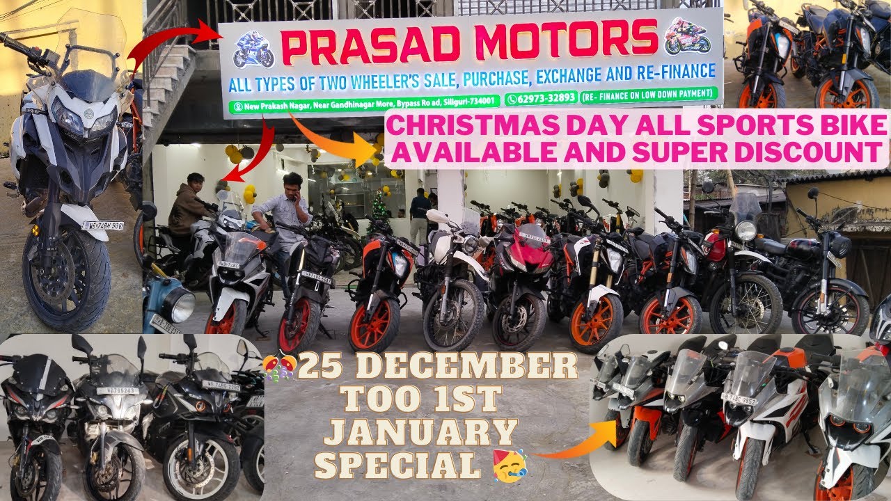 NEW SHOWROOM DHAMAKA 🎇OFFER second hand bike in siliguri R15,Bullet ,Xpulse,Ns200 etc YouTube