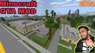 Minecraft 🆕 GTA San andreas mod download⬇️💯% working😲Minecraft gta 5 mod download/pe Minecraft mod 😱 screenshot 4