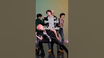 txt in short💗hair vs long hair💫 #txt #beomgyu #soobin #taehyun  #yeonjun #hueningkai #sugarrush #moa