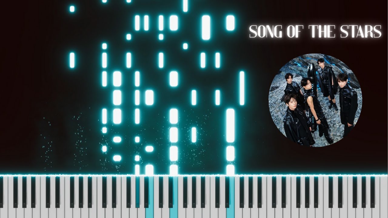 TOMORROW X TOGETHER (TXT) - Song of the Stars | KPOP Piano Cover