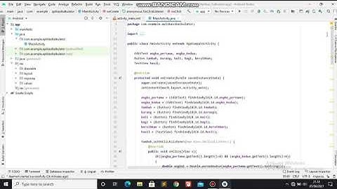 Tutorial Membuat Aplikasi Mobile Kalkulator Menggunakan Android Studio
