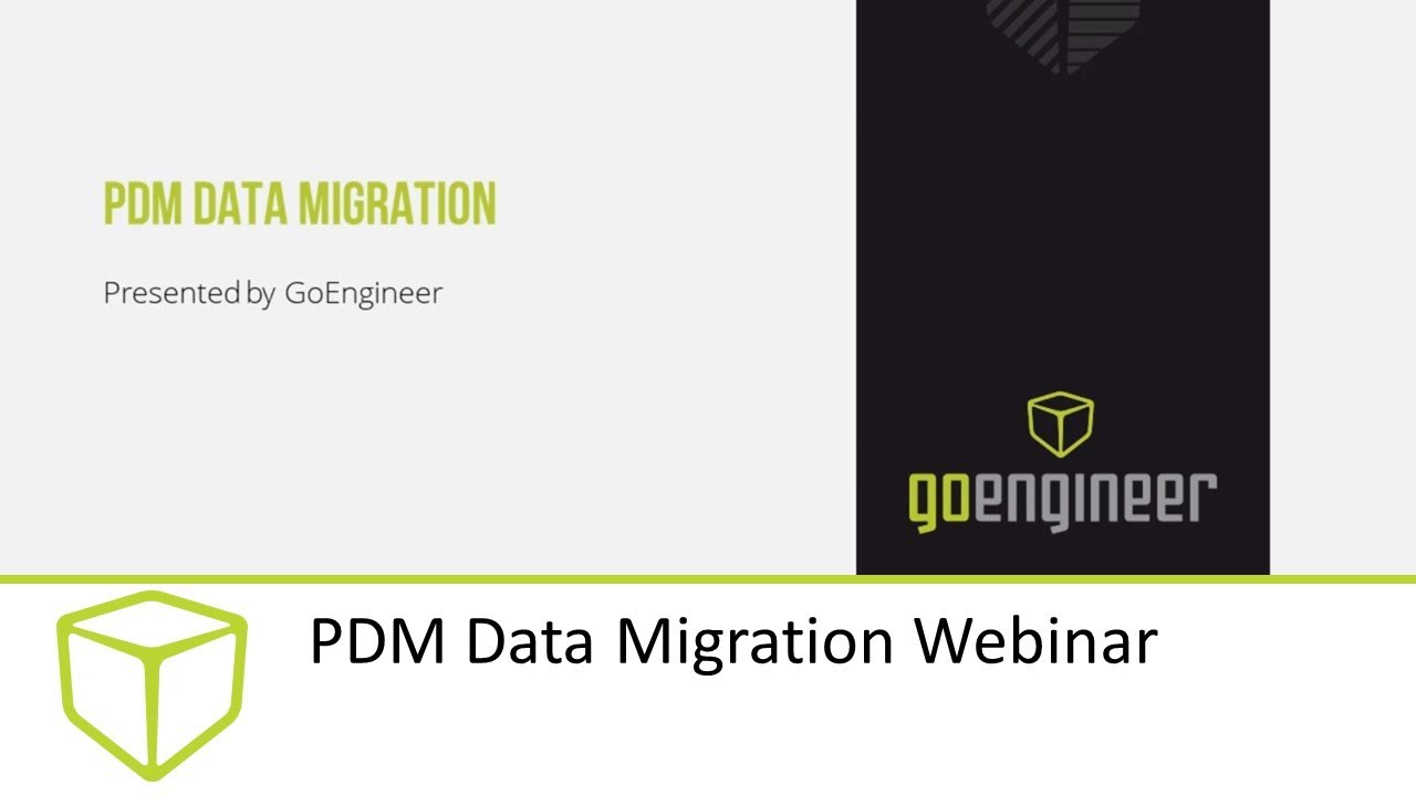 PDM Data Migration Webinar - YouTube