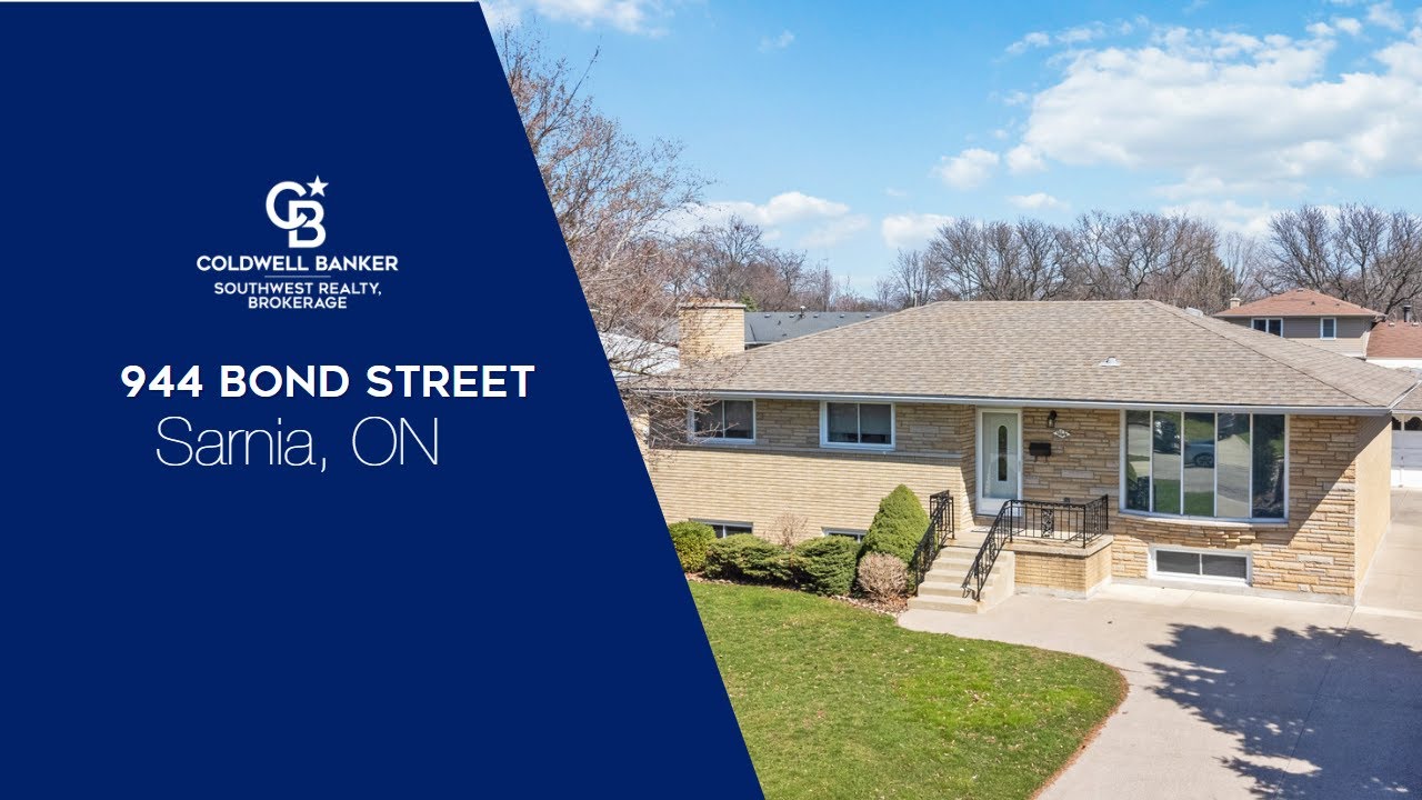 Sarnia Real Estate 944 Bond St, Sarnia ON YouTube