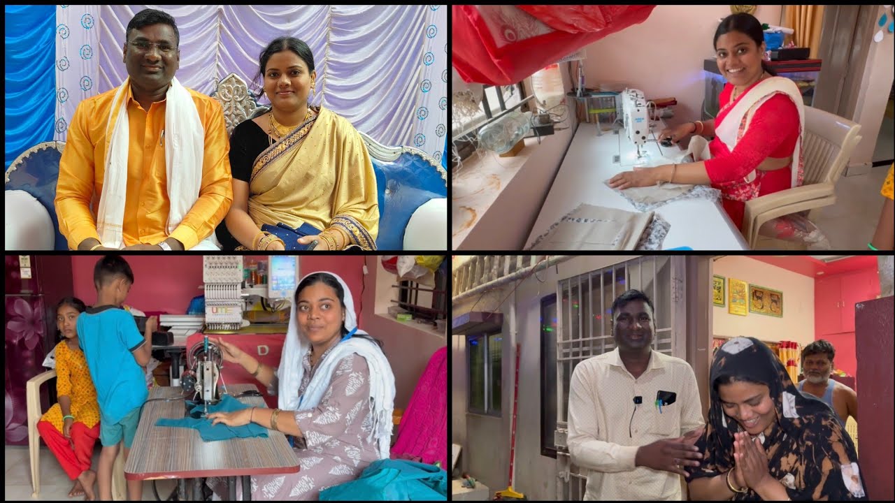 🤷🎂🎉ನಮ್ಮ ನಸ್ರೀನ್ ಬರ್ತಡೇ ಗಿಫ್ಟ್ ಆಗಿ ಇಷ್ಟು ದೊಡ್ಡ ಹೊಲಿಗೆ ಮಿಷನ್ ಯಾರು ಕೊಟ್ಟರು