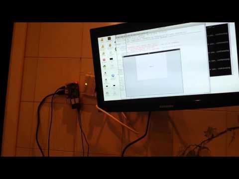 Raspberry Pi - blink example using GPIO and tkinter libraries