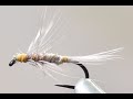 olive shad dry fly, when less is more
