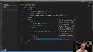 Intro to Web Design Module 08 - Building Out the Template - Headers and Footers