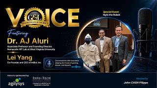 Chatting with the Robotic Future | AJ Aluri, Lei Yang &amp; Nylo the Robot