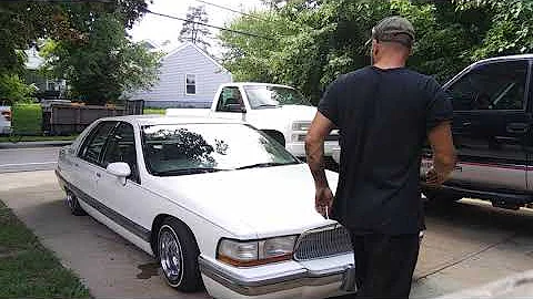 buick roadmaster lowrider on air
