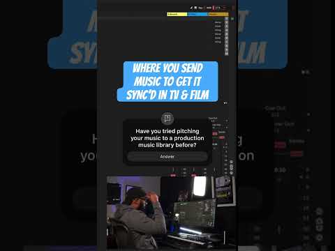 🎥🎧Where you send music to get it sync’d in TV & film #synclicensing #musicproduction