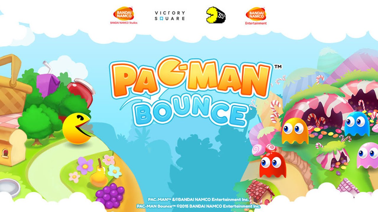 Bounce man. Robo bounce. Bounce man. Pac-man bounce. Bounce man.