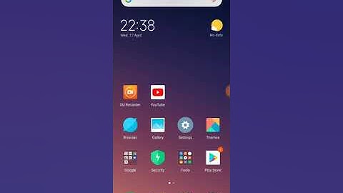 Xiaomi redmi note 7 one handed mode