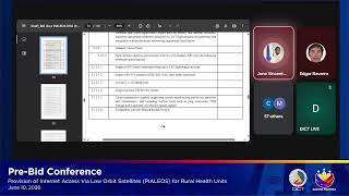 Provision of Internet Access Via Low Orbit Satellites (PIALEOS) for Rural Health Units