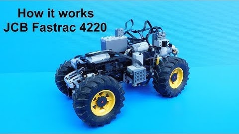 Lego Technic how it works Tractor JCB Fastrac 4220