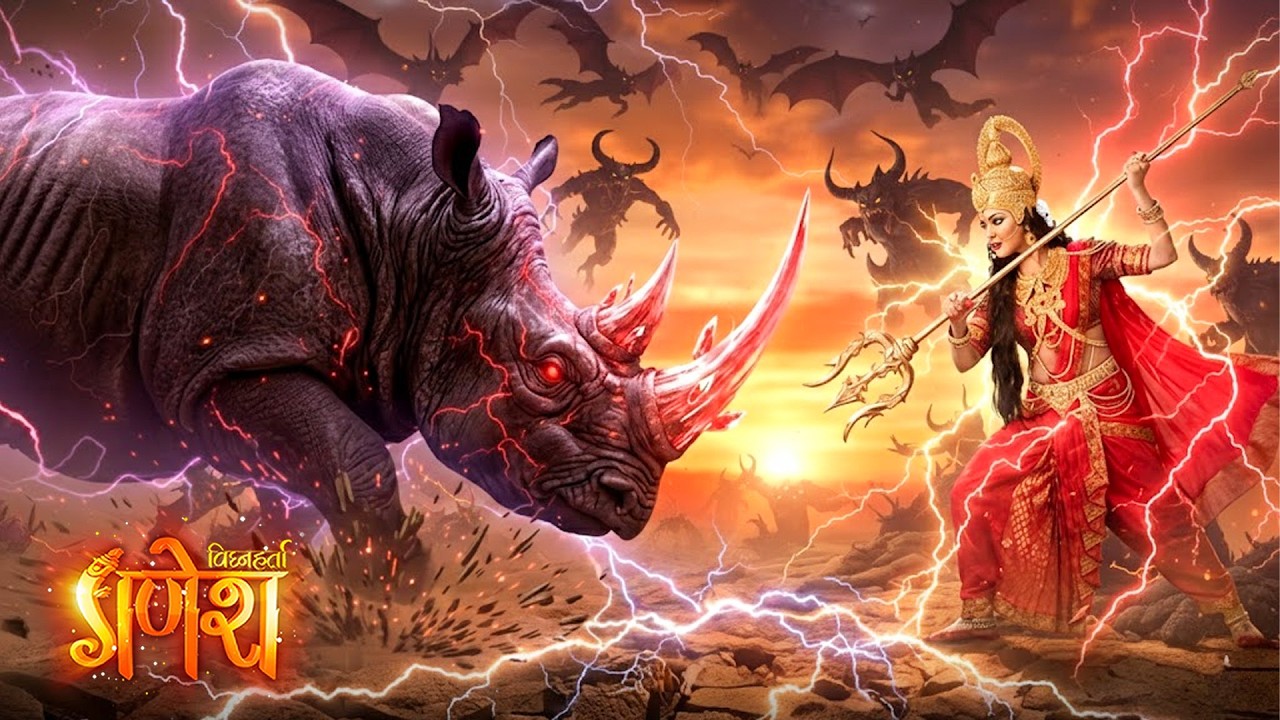 जब विशाल आसुरी दानव ने किया माता आदिशक्ति पर आक्रमण | Vignaharta Ganesh | EP - 537