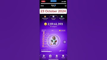 Gemz Daily Combo Today 23 October | Daily Combo Today #gemz #combo #airdrop