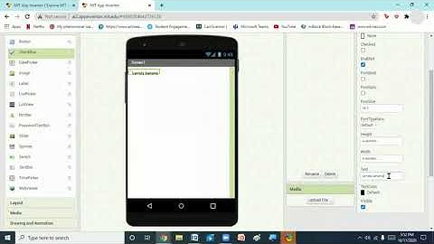 MIT app inventor | part 1
