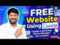 Create FREE Website Using Canva - By Tech Classroom | Prof. Ravi Patel.