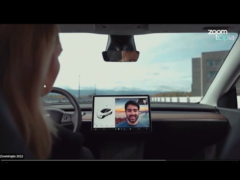 Zoom video conferencing coming soon to Tesla vehicles