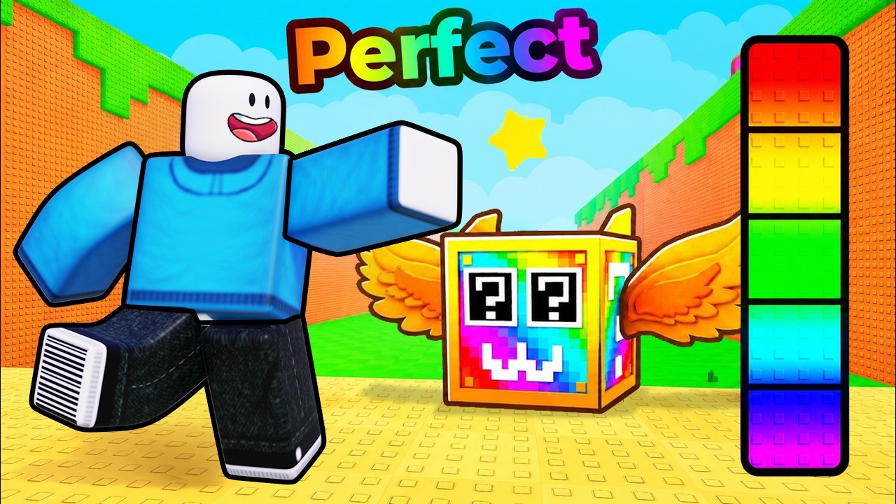 The Guy Who Spends a Fortune in Roblox Lucky Block Kick to Beat