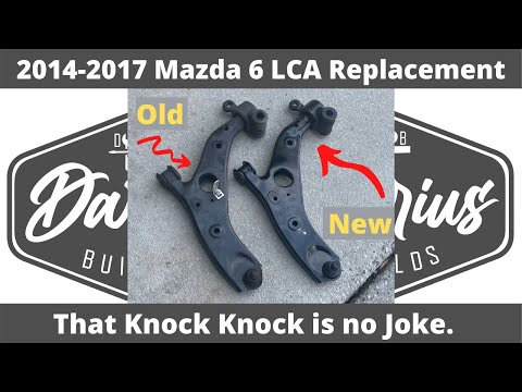 استبدال ذراع التحكم السفلي تجربة قيادة جيدة فقط مازدا 6 2014 2017