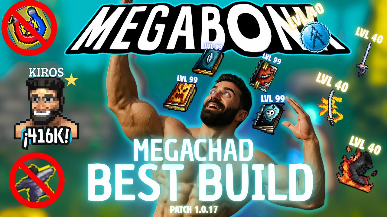 📈La Build REVOLUCIONARIA  de 💪🏻| MEGACHAD | 💪🏻 +410k de puntos v 1.0.17 - MEGABONK