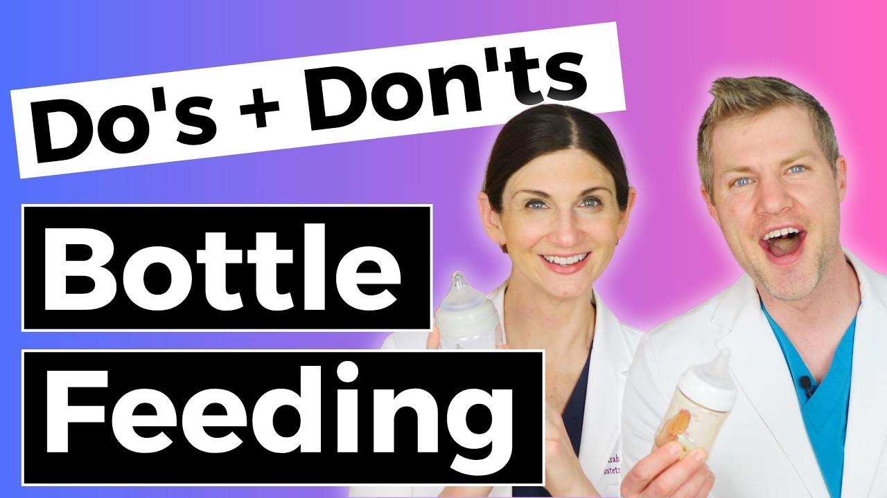 7 Must-Know Bottle Feeding Tips (Pediatrician's Guide!) - YouTube