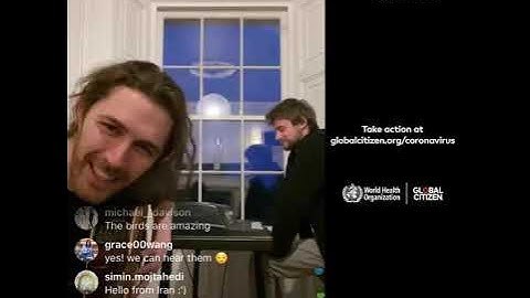 Hozier - #TogetherAtHome with Global Citizen & World Health Organisation