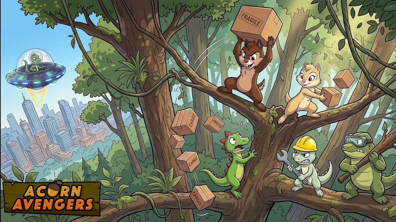 Acorn Avengers, trailer oficial