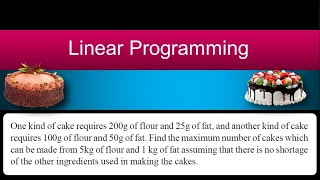 Linear Programming Problem : Manufacturing Problem | BQ01 | Class 12th [Hindi]