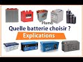 Batterie liquide agm gel que choisir 77