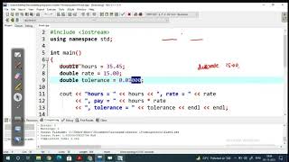 C++ lec 98 Scientific, fixed and showpoint Manipulator