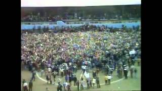 1976 West Bromwich Albion: Celebrations after Oldham match