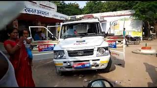 Police accident Sakra police station Muzaffarpur (Bihar),India Dead 6 peoples.