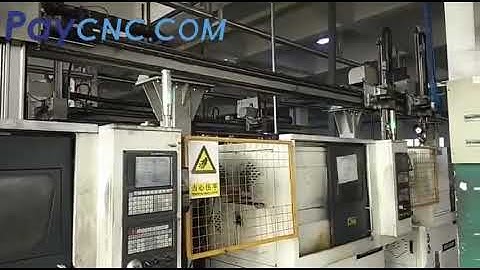 CNC lathe automatic loading and unloading with GSK 988TR - Paycnc.com