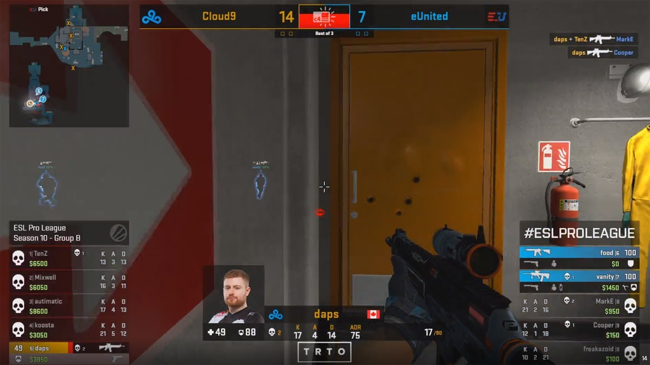 daps 4k - Most watched CS:GO clips of the week #23