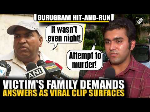 Family of Gurugram hit-&-run victim reacts to viral clip, wants answers as daughter narrowly escapes