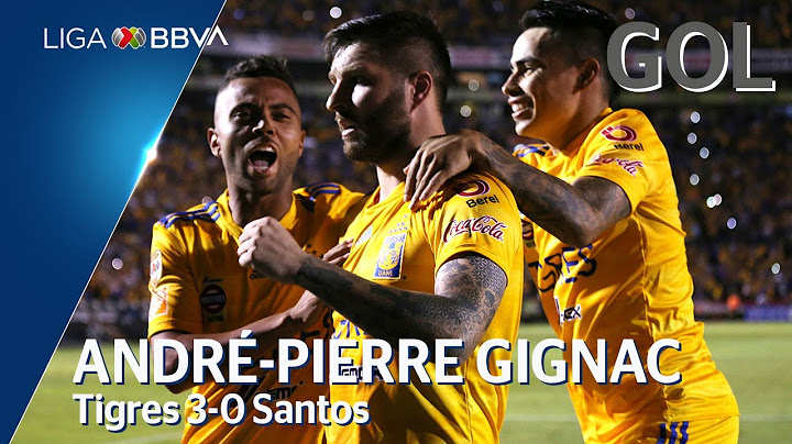 Gol de A. Gignac | Tigres UANL 3 - 0 Santos Laguna | Liga BBVA MX - Apertura 2019  - Jornada 13