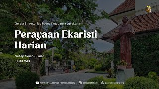 Perayaan Ekaristi Kamis Pekan Biasa XXII (Kamis, 4 September 2025, 17.30 WIB)
