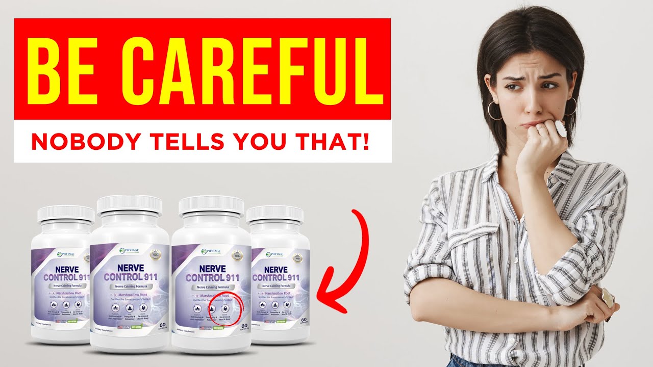 Nerve Control 911 Reviews – BE CAREFUL  – Does Nerve Control Works?