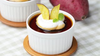 スイートポテトをスパイスプリンにしてみました♪ / Spiced Sweet Potato Flan