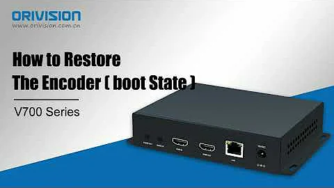 How to Reboot The Encoder (Boot State)