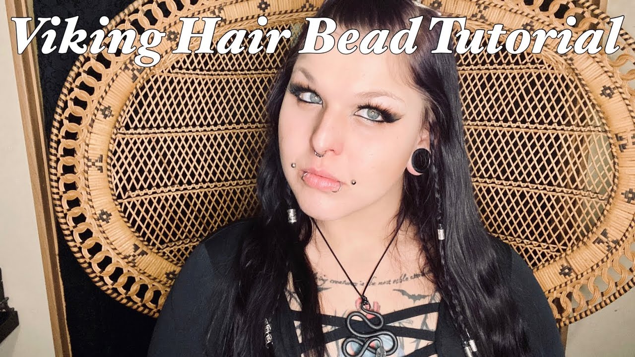 Viking Hair Bead Tutorial (Using Grimfrost Beard Beads & Beard Loop  Threader) 