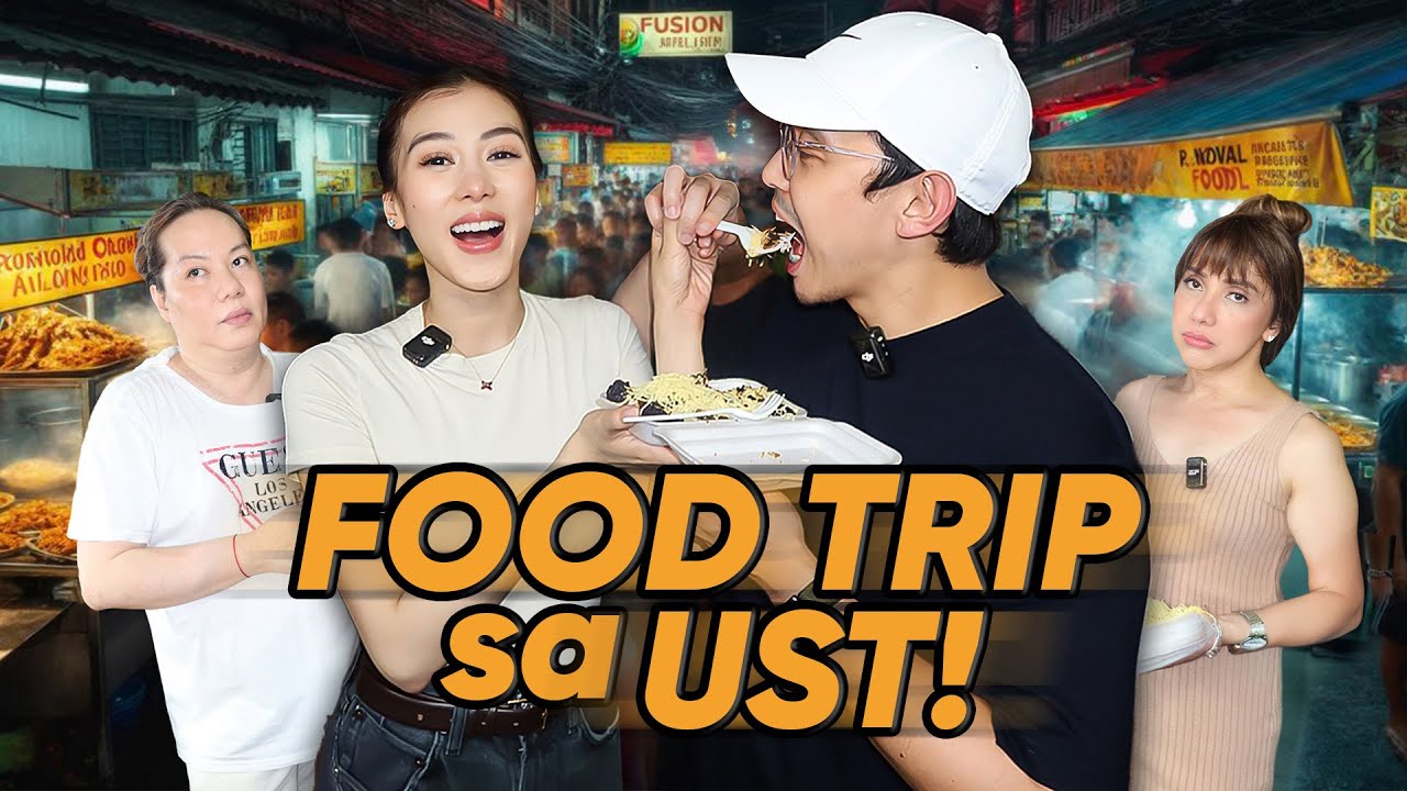 Food Trip sa UST by Alex Gonzaga