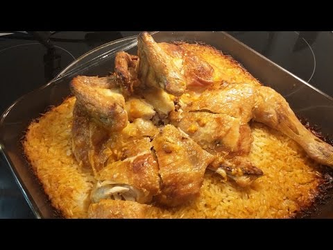 Vídeo: Como Assar Frango E Arroz No Forno