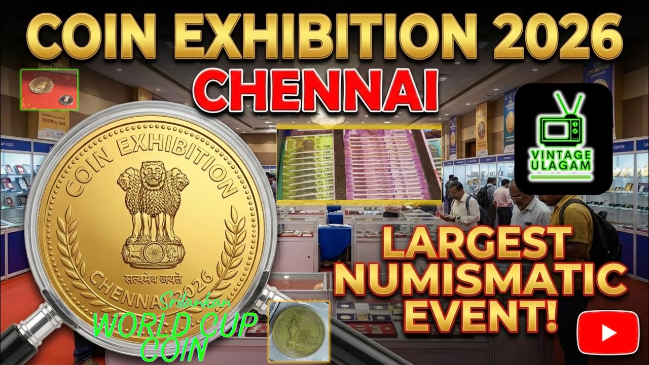 Chennai Coin Expo 2026 | 3rd Mega Numismatic & Philatelic Exhibition 