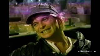 DAVID LEE ROTH interview 1988 - Steve Anthony (MuchMusic)
