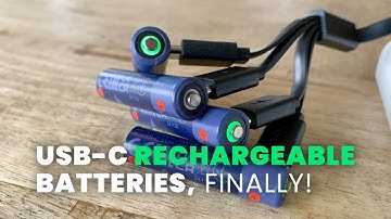 Review | Trust USB-C Rechargeable AA/AAA Batteries